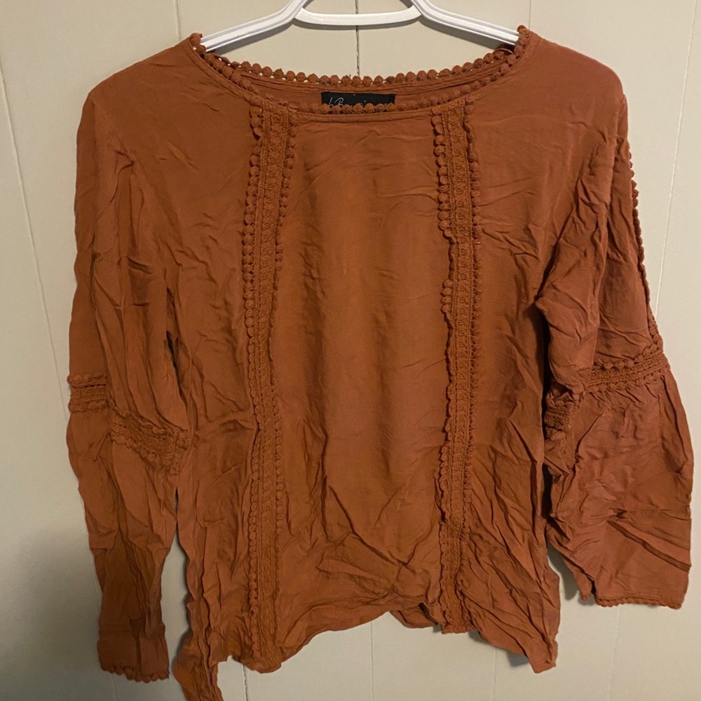 Long sleeve blouse